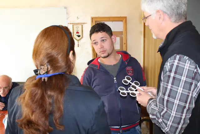Patient care at the Marka community clinic