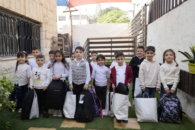 Students at the Marka Educational Center