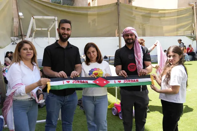 Students at the Marka Educational Center