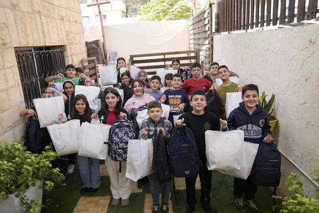 Students at the Marka Educational Center