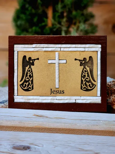 Angels & Cross Panel