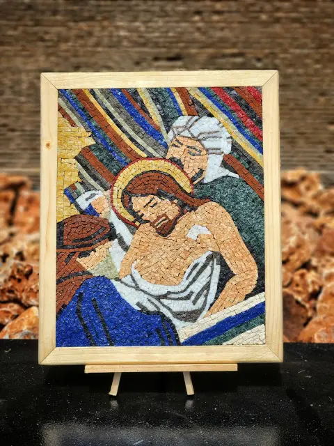 Embrace of the Cross Mosaic