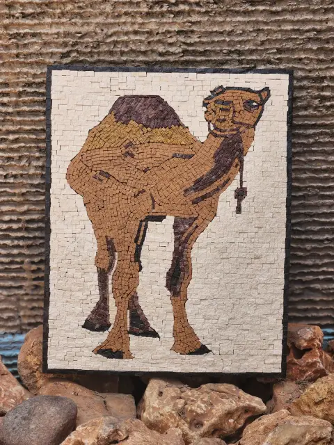Desert Camel Mosaic