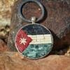 DSC_9431-01 Jordan Flag Key Chain