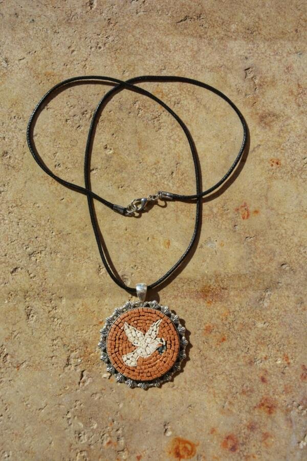 White Dove Necklace